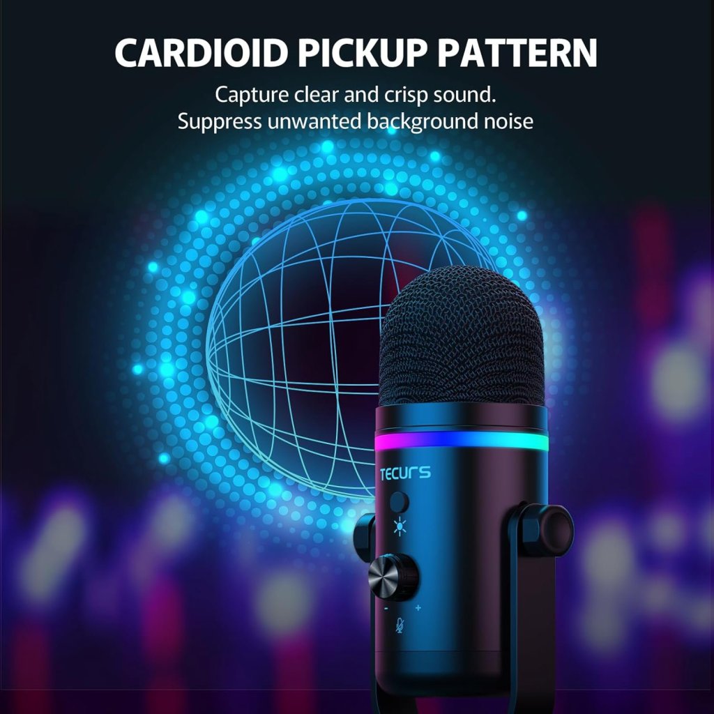 BEST  MIC FOR GAMING, RECORDING, VOICE-OVER, PODCASTS 